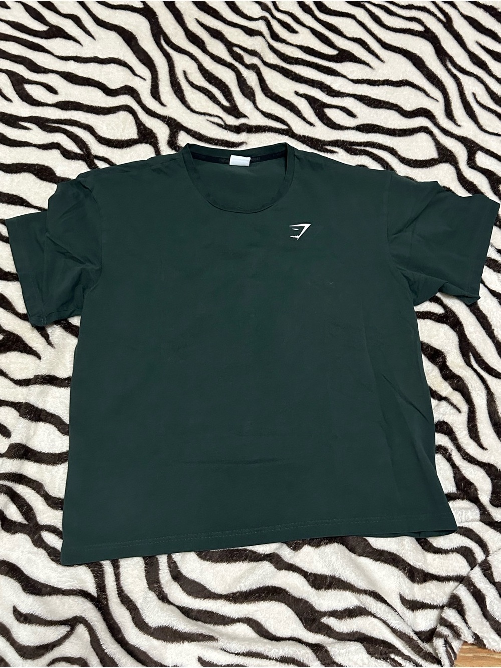 Gymshark Forest Green Crew Neck Tee